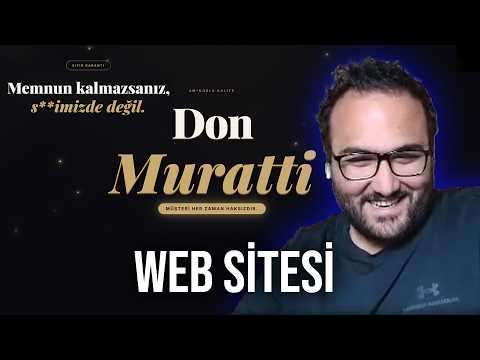 MURAT ABİ GF IS REVIEWING THE WEBSITE MADE FOR DON MURATTI!
