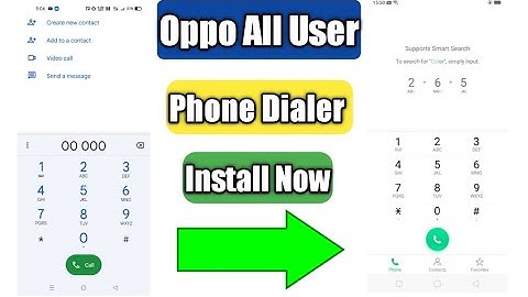 Oppo Dialer App September | Based Color Os 12.1 Update | Install Now
