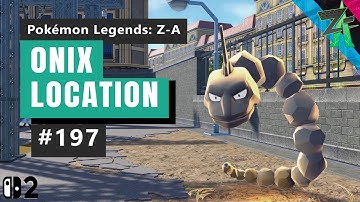 How to Get Onix in Pokemon Legends Z-A