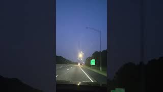 Driving through Birmingham Ala on I 65, I 59, and I 20 at night-time 