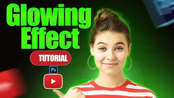 How to make green glowing effect thumbnail in photoshop | photoshop tutorial #sehrishcreativehub