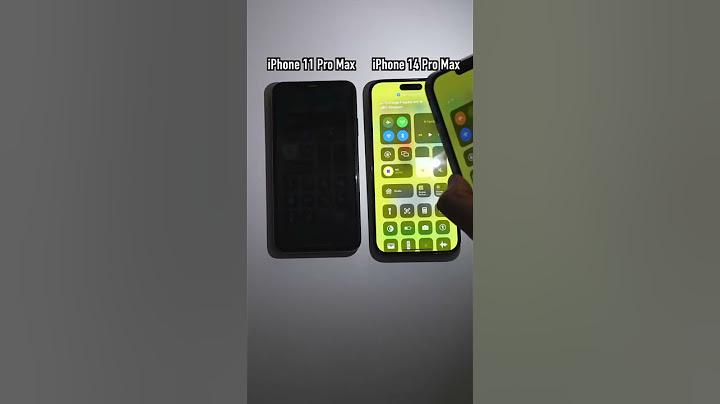 iPhone 11 Pro Max vs iPhone 14 Pro Max !