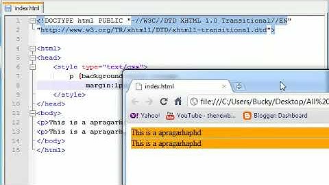 XHTML and CSS Tutorial   23   Margin veKHw125UJs
