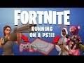 Fortnite battle royale on playstation 1