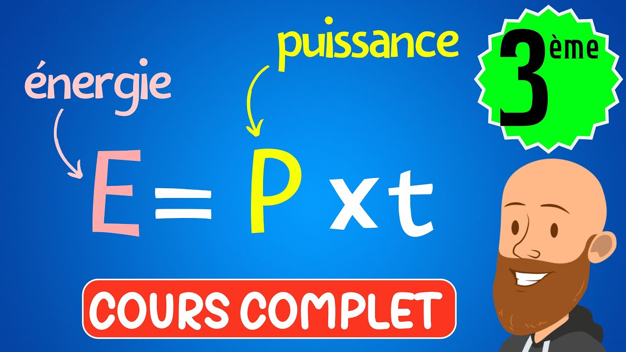 Puissance et énergie électrique - troisième - brevet collège physique chimie