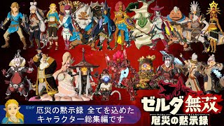 ゼルダ無双 全キャラクターの攻撃モーション全部入り 厄災の黙示録