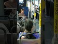 Woman hits man in wheelchair on Los angeles bus!