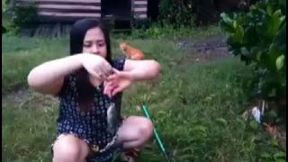 DI AJAK CEWEK BOHAY MANCING DI HUTAN