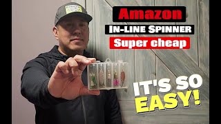 Testing out Amazon In-line spinnerbait fishing lure. #fishing #spinnerbait #trout  Linvilla orchards