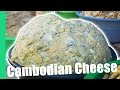 Eating Cambodian Cheese (Prahok) in Siem Reap