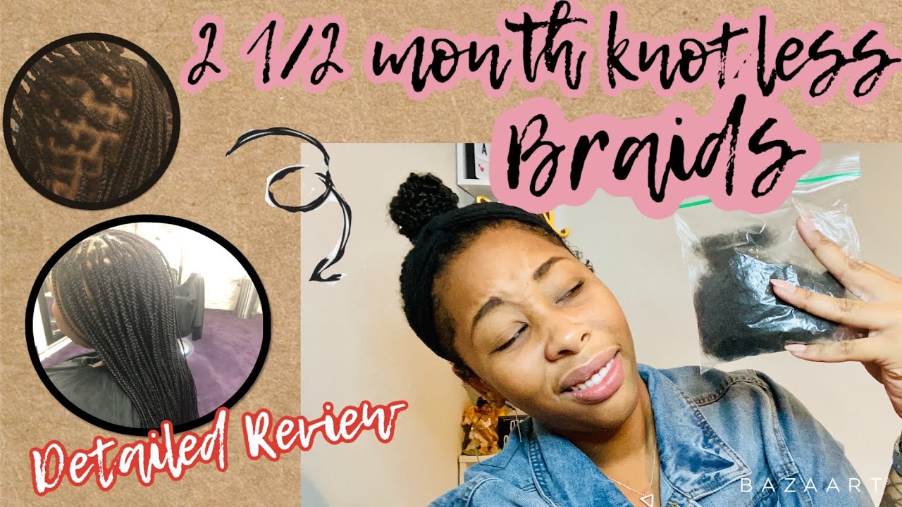 Knotless Box Braids Detailed Review - YouTube.