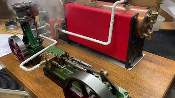 Stuart S50 & 10V Steam Plant - first steaming!