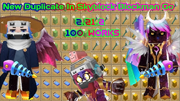 Found New Duplicate Glitch in the Skyblock(2.21.2) Blockman Go [2.21.2] #blockmango  #blockmangomods