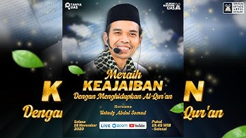 LIVE | Meraih Keajaiban, Dengan Menghidupkan Al-Qur