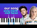 Anne Marie, Niall Horan - Our Song | Piano Tutorial