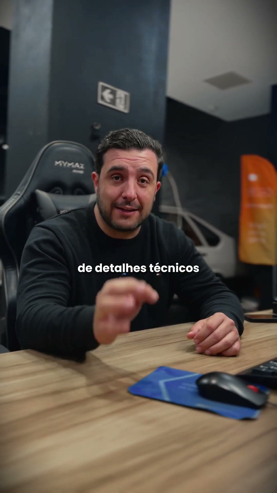 Luís Campos apresentando o método