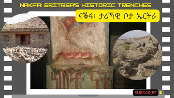 Symbol and significance of Nakfa Trench "ERITREA"