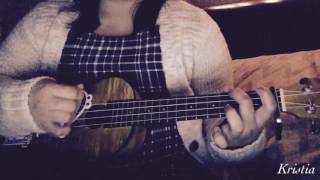 Video thumbnail of ""How Far I'll Go" [Ukulele Cover] Disney's Moana/ Alessia Cara version"