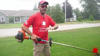 How To Properly Weed Whip DeHamer Landscaping