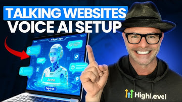 AI Voice Agent Tutorial (How to Build Talking Websites in GoHighLevel)