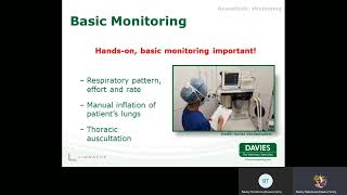 CPD at Davies : Capnography  Why it is the anaesthetists best friend