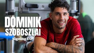 SIGNING DAY: Szoboszlai's Liverpool arrival! | Behindthescenes VLOG