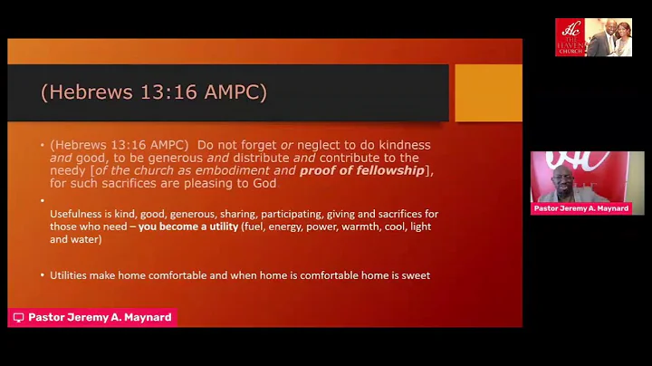 Haven Church Global 12-18-2022 Service - Appreciat...