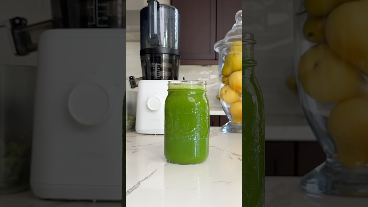 Powerful Green Juice for Digestion Immunity & Energy 