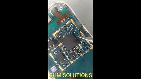 Samsung B310E B313E Keypad Not Working Solution Remove One Ic And Make Jumper Working Solution