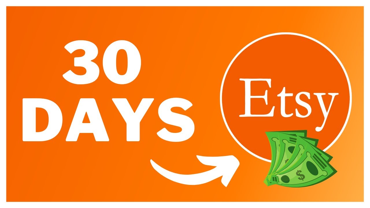 I Tried Selling on Etsy for 30 Days - YouTube