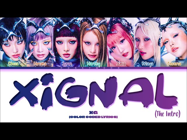 XG 'XIGNAL (The Intro)' Lyrics (Color Coded Lyrics) - YouTube