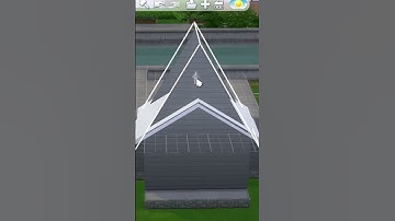 Roof Basics | Sims 4 Guide to Build Mode #shorts #short #tutorial