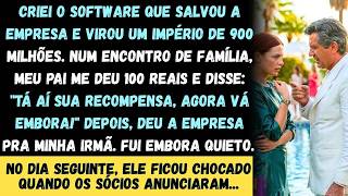 Eu construí um império de 900 milhões de dólares com meu software, mas meu pai me deu 100 dólares... screenshot 4
