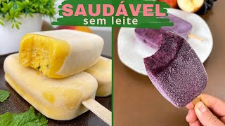 Receitas De Picolé De Frutas Sem Leite, Sem Açúcaradoçante