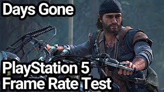 Days Gone PS4 E3 Gameplay Frame-Rate Test 