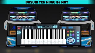 Telolet Basuri Teh Hijau 54 Not Versi Pianika || Basuri Pianika
