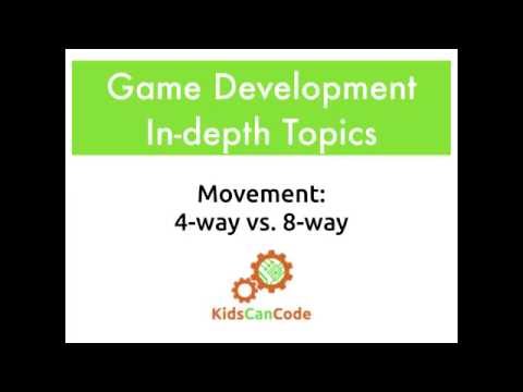 Gamedev In-depth Topics: 4-way vs. 8-way Movement