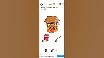 Brain out level 50 solution / Damn! I can