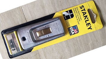 Stanley Razor Blade Scraper Review & How to Replace The Blade
