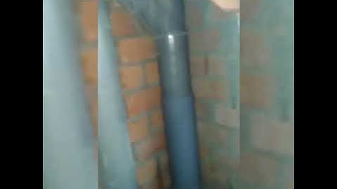 | SONGLAMTECH |  cách xư lý trục đứng chung cư bị xì nước .bằng MĂNG XÔNG TRƯỢT