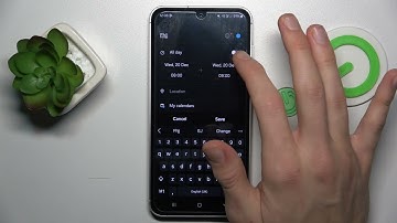 How To Add Event to Calendar on SAMSUNG Galaxy S23 FE?