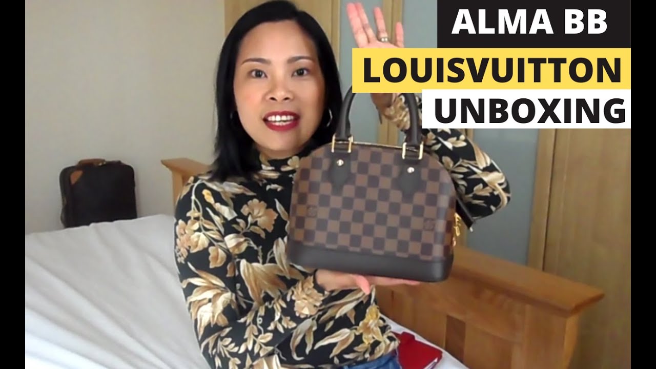 LOUIS VUITTON ALMA BB honest review and unboxing 2020. 