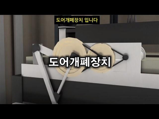 [한국승강기안전공단] 엘리베이터 도어개폐장치 구조 - Youtube