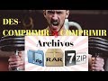 📌 Como se DESCOMPRIME un archivo y como COMPRIMIR