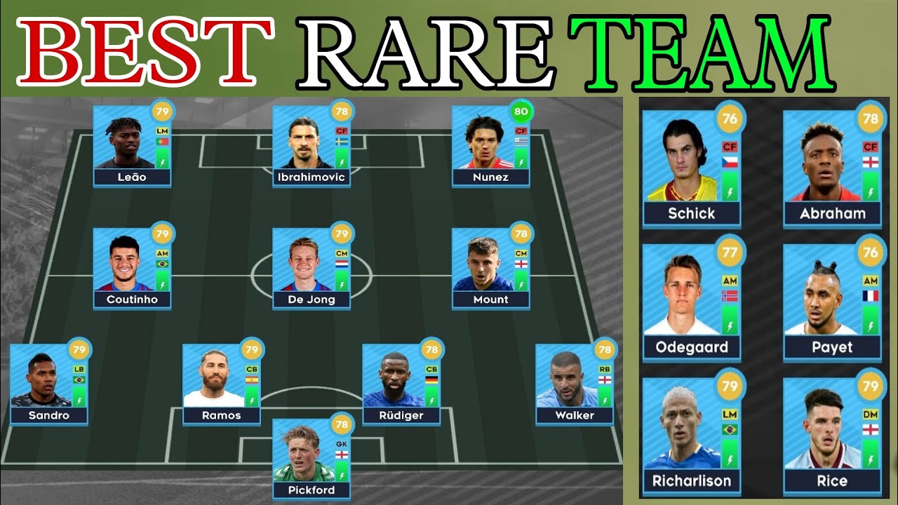 BEST RARE TEAM IN DLS22