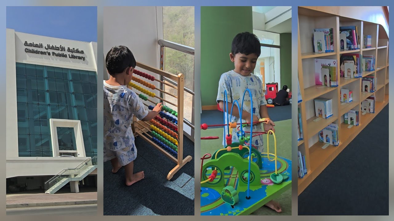 Kid's Paradise Found | Muscat Children's Library Vlog | 4K - YouTube