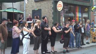Trans pride march takes over Church Street