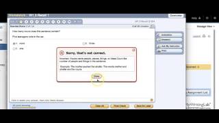 How to Know What to Do in MyWritingLab