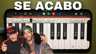 Recreating “Se Acabo” on Iphone’s GARAGEBAND APP! screenshot 2
