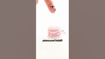 🎂 Cutie3D Heart Birthday Cake Keycap Fidget Clicker Keychain #shorts #3dprinting #clicker #keychain